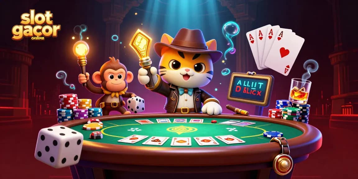 Mainkan slot gacor online dengan karakter menarik di dunia kasino virtual yang penuh warna.