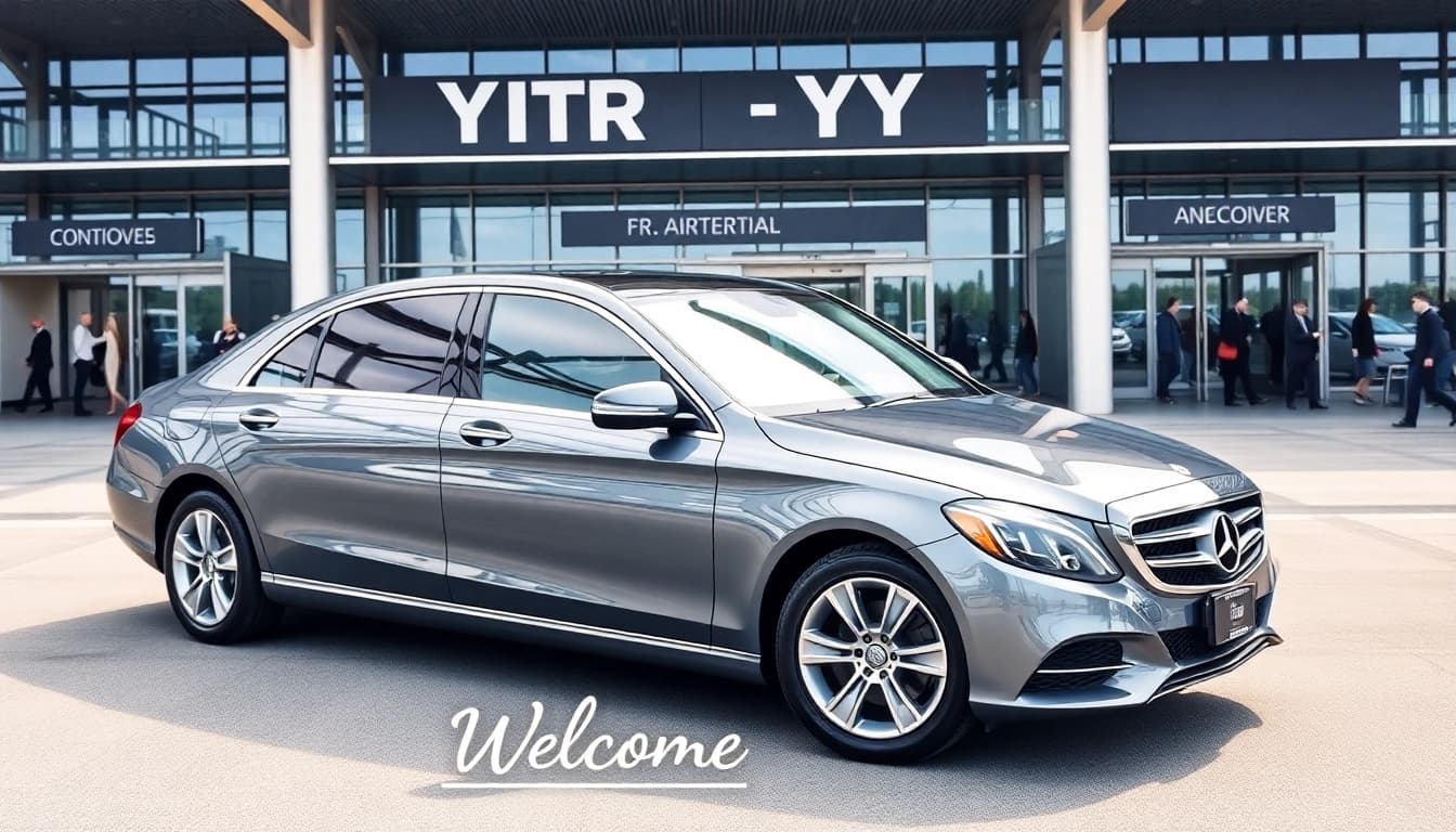 Experience seamless car service vancouver airport with luxury vehicles ready for airport transfers.