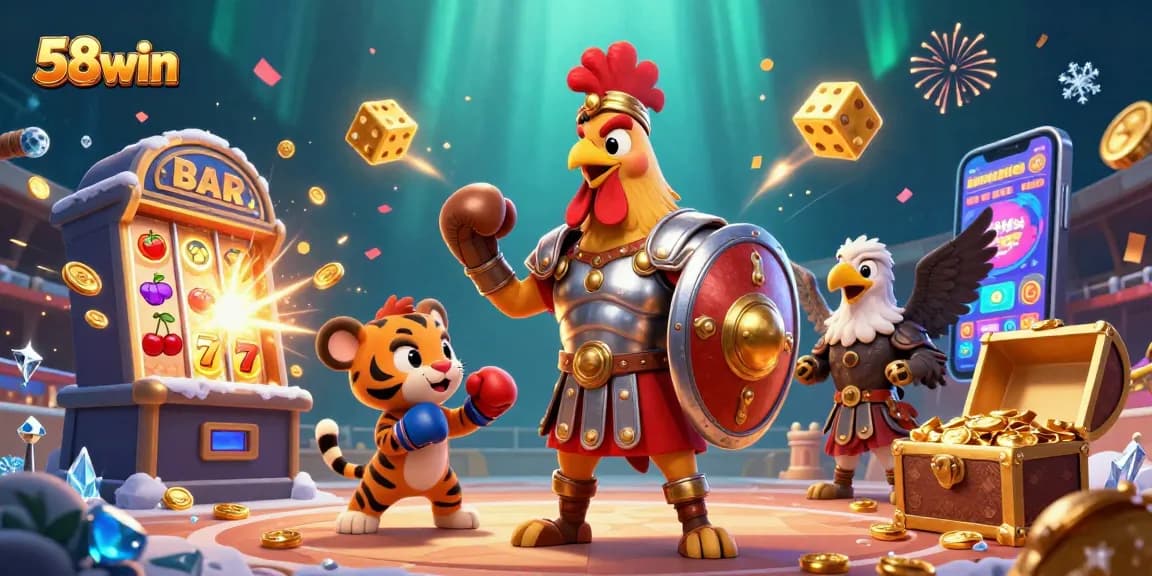 Experience thrilling casino adventures with 58win's dynamic gameplay and exciting jackpots.