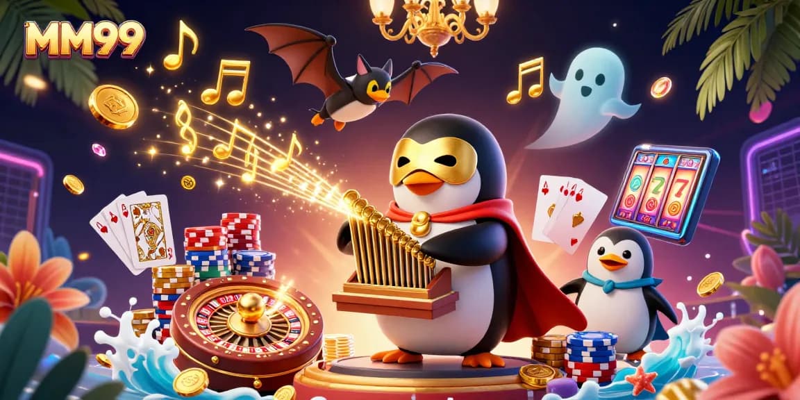 Experience the thrilling MM99 casino with dynamic games and golden winning opportunities.
