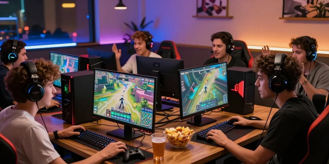 Pengalaman bermain game online di GOKIL33, komunitas gamer yang aktif dengan perangkat modern.