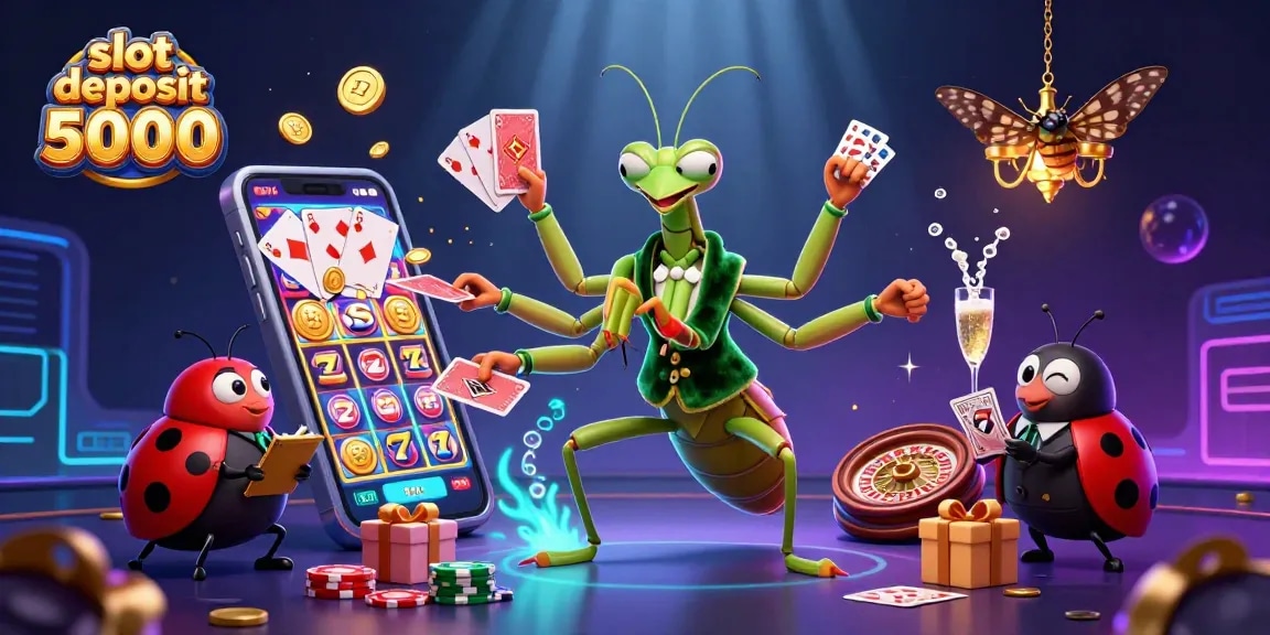 Menangkan slot deposit 5000 dengan permainan yang menarik dan hadiah besar dalam ilustrasi kasino