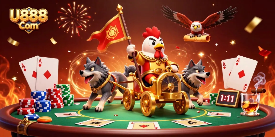Experience thrilling gameplay at U888 Com with vibrant 3D casino action and dynamic poker elements.