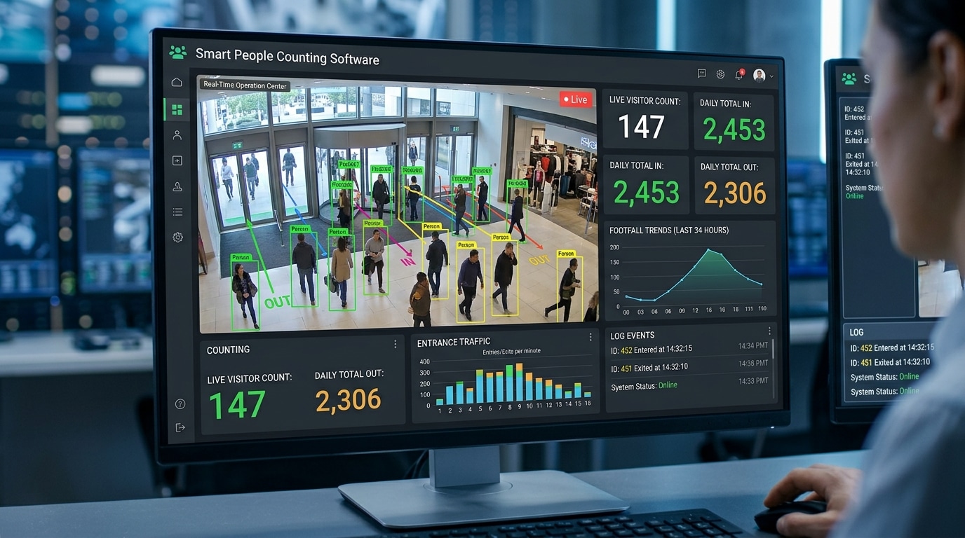 People Counting Software That Delivers Actionable Analytics