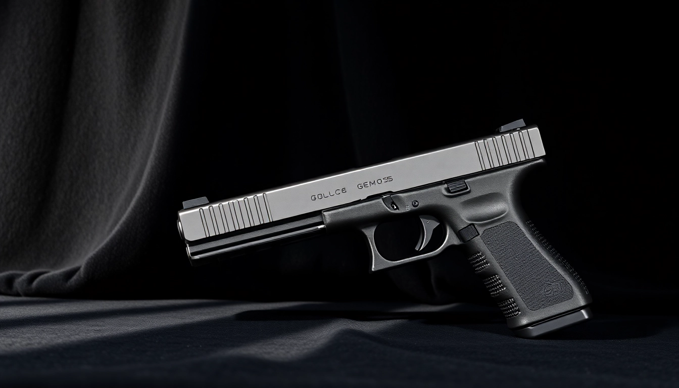 Showcasing the glock 26 gen 5 mos slide, highlighting its sleek design and craftsmanship.