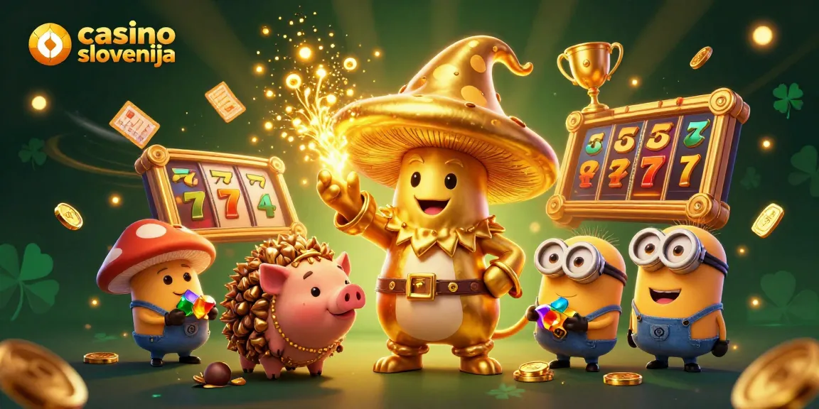 Vrti se v svetu casino online Slovenija z našim čarobnim čarovnikom in zlatimi simboli.