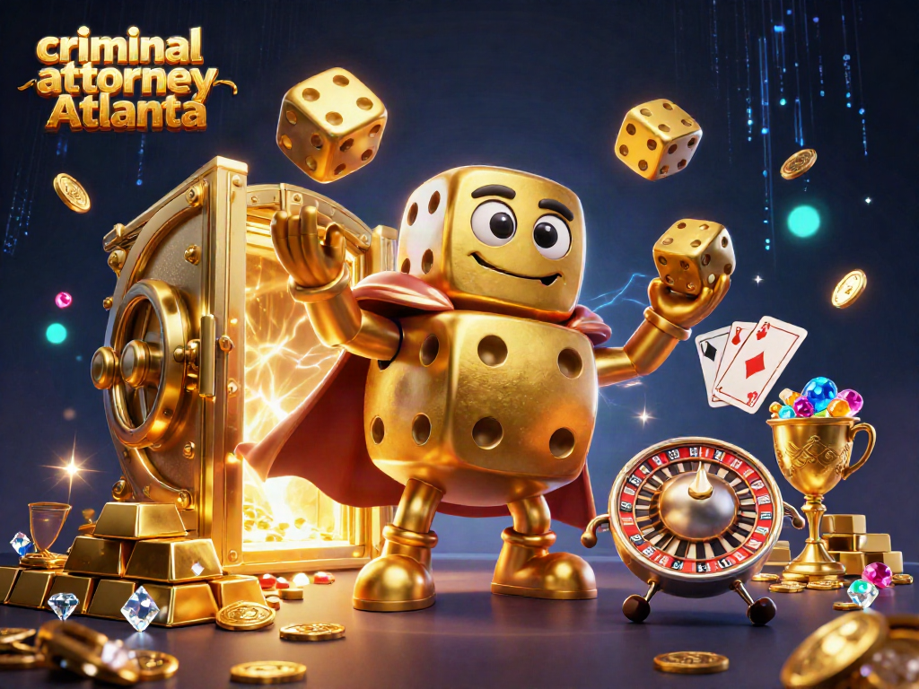 Win big with a criminal attorney Atlanta in a vibrant casino scene full of treasures and excitement.