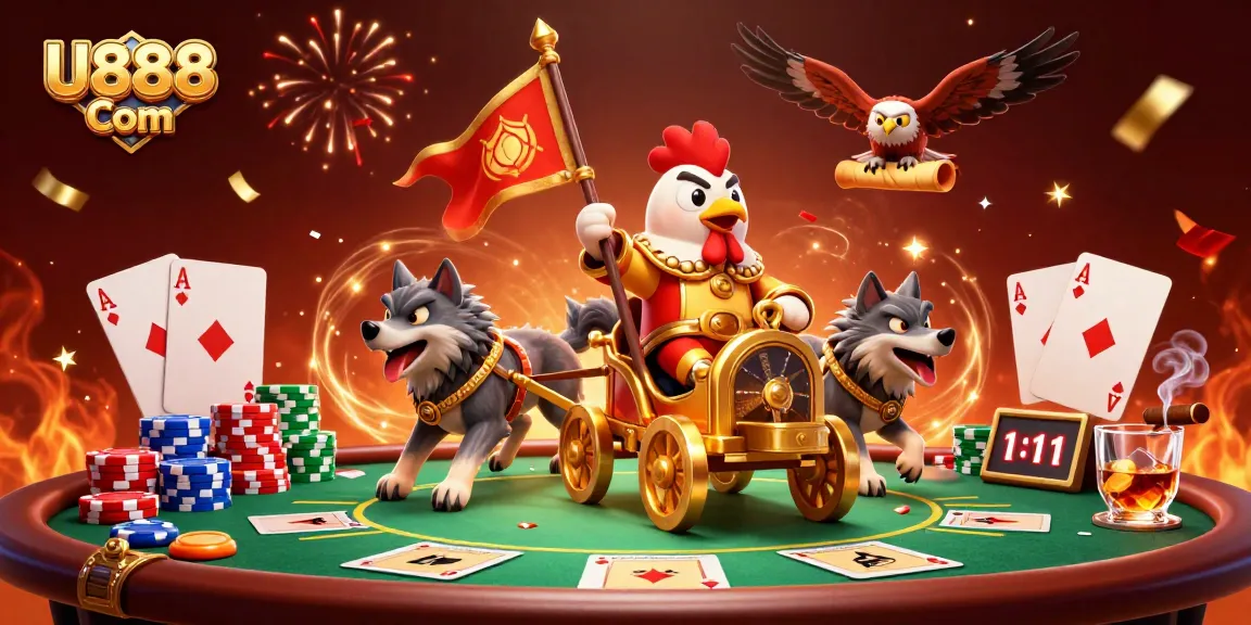 Experience thrilling gameplay at U888 Com with vibrant 3D casino action and dynamic poker elements.