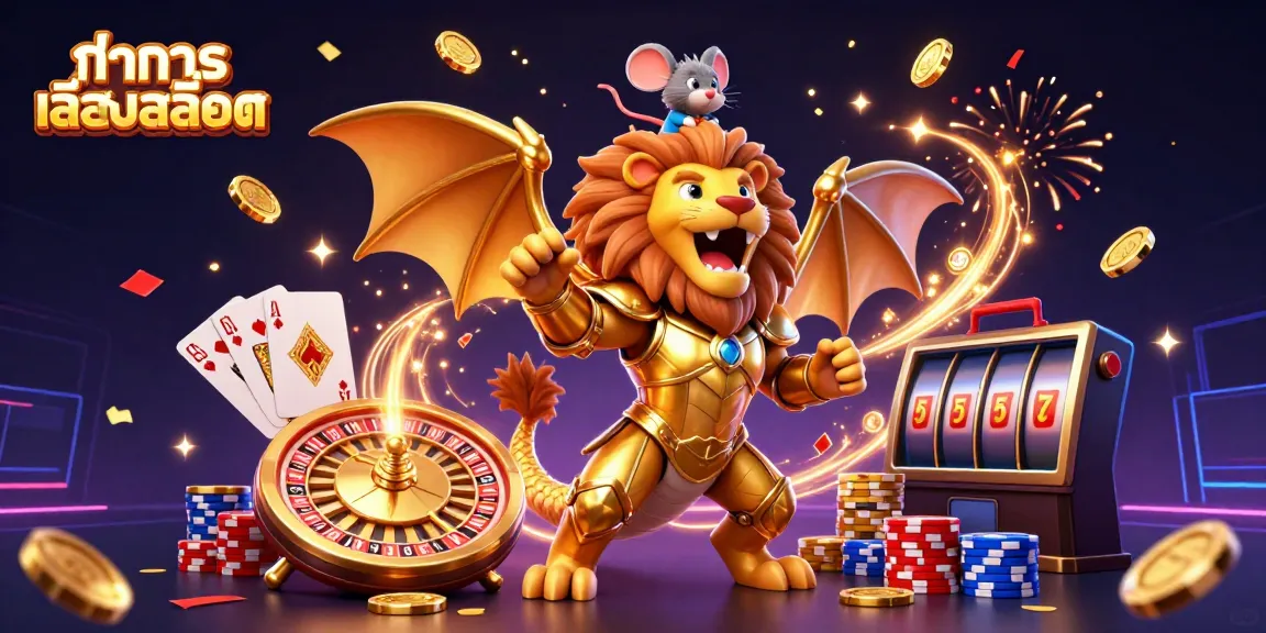 ทดลองเล่นสล็อต พร้อมภาพการ์ตูนสุดเจ๋งของสัตว์มีชีวิตในคาสิโน