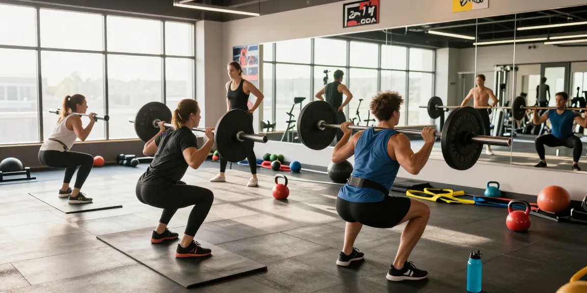 Astera Steroid Shop gym scene with athletes training hard, showcasing strength and discipline.