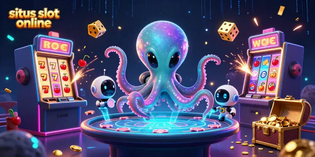 Experience thrilling gameplay with the situs slot online jackpot explosion and vibrant casino elements.