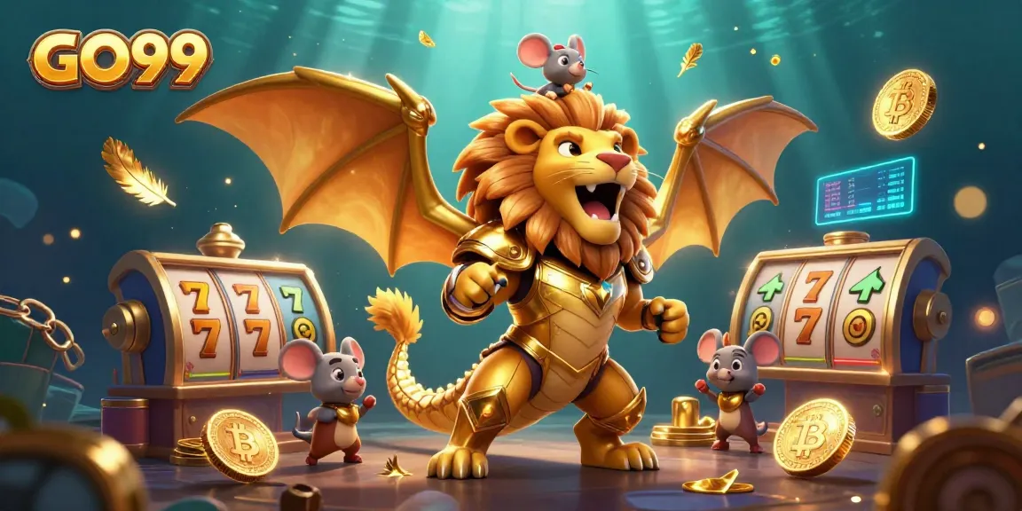 Engage with GO99’s thrilling slot games through captivating 3D imagery full of excitement.
