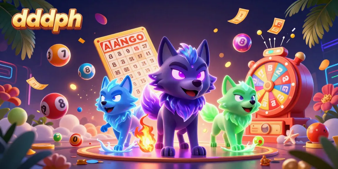 Engage with the thrilling world of dddph online lottery, showcasing colorful elements and vibrant characters.
