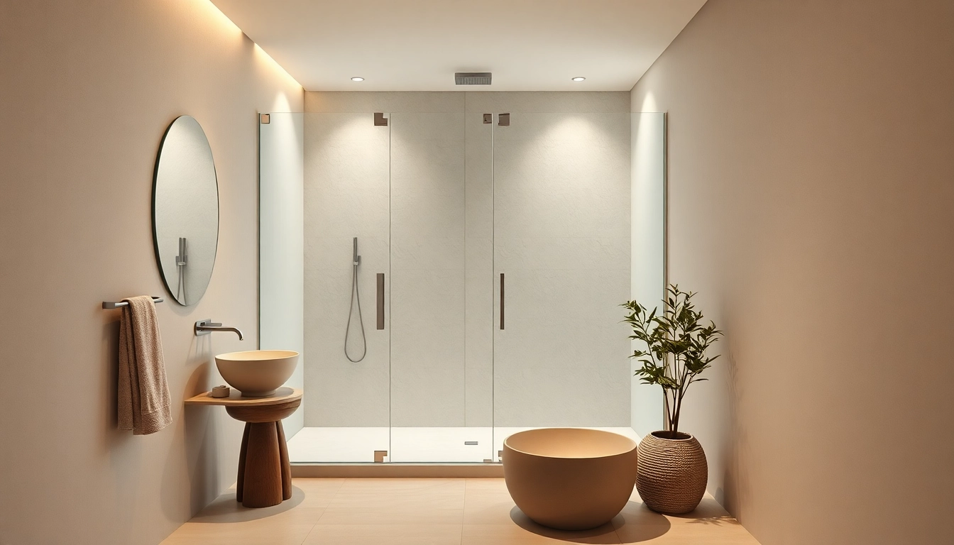 Transform your space with elegant showers au that combine style and functionality in a serene bathroom.
